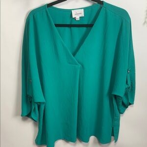 Andree Teal Women's Blouse